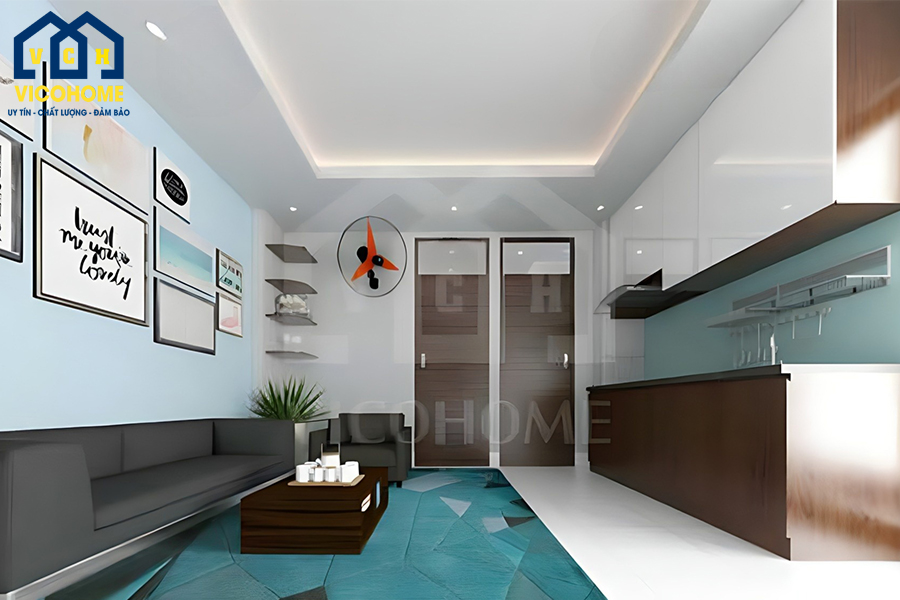 Thiết kế nội thất nhà anh Tùng - TKNT0016