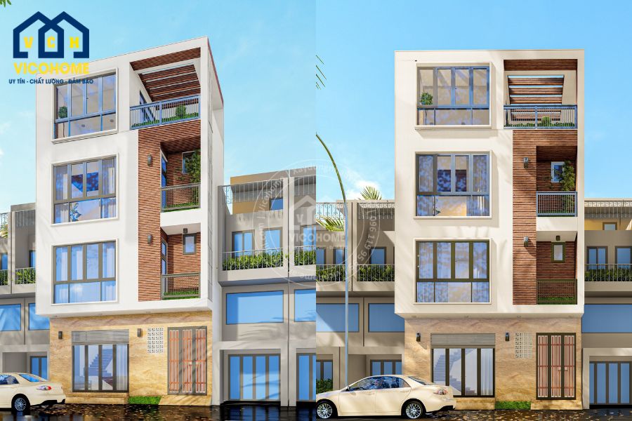 Thiết kế - thi công nhà phố 4 tầng hiện đại - anh Hưng - Kim Mã - TKP0070
