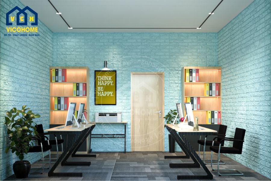 Thiết kế nội thất văn phòng - Vicohome - TKNT0024