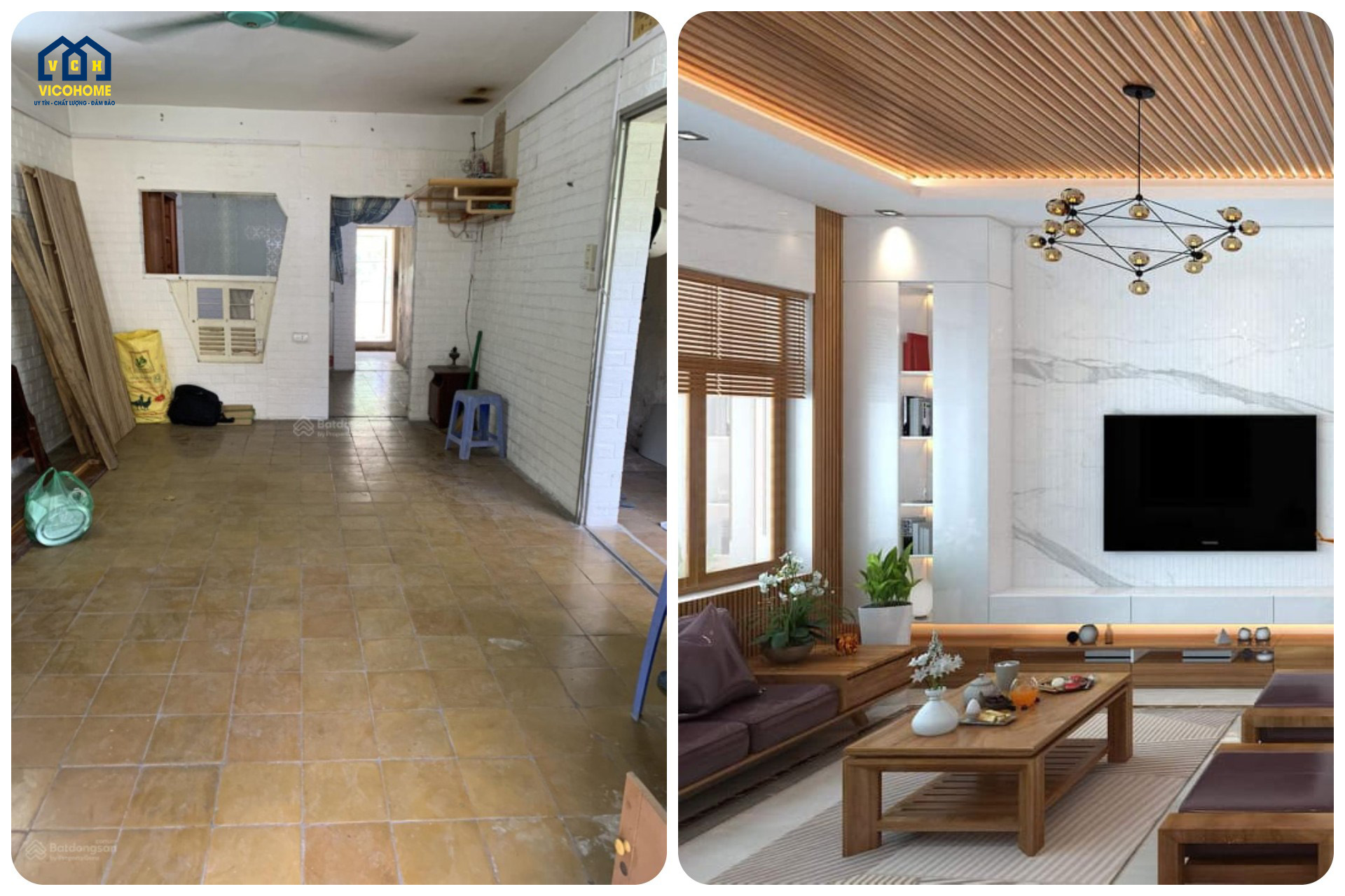 Cải tạo nhà tập thể - chị Tú - Vĩnh Hồ