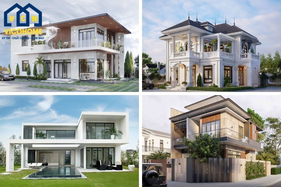 100+ Mẫu biệt thự 2 tầng đẹp – Giải pháp sống đẳng cấp dành cho gia đình hiện đại