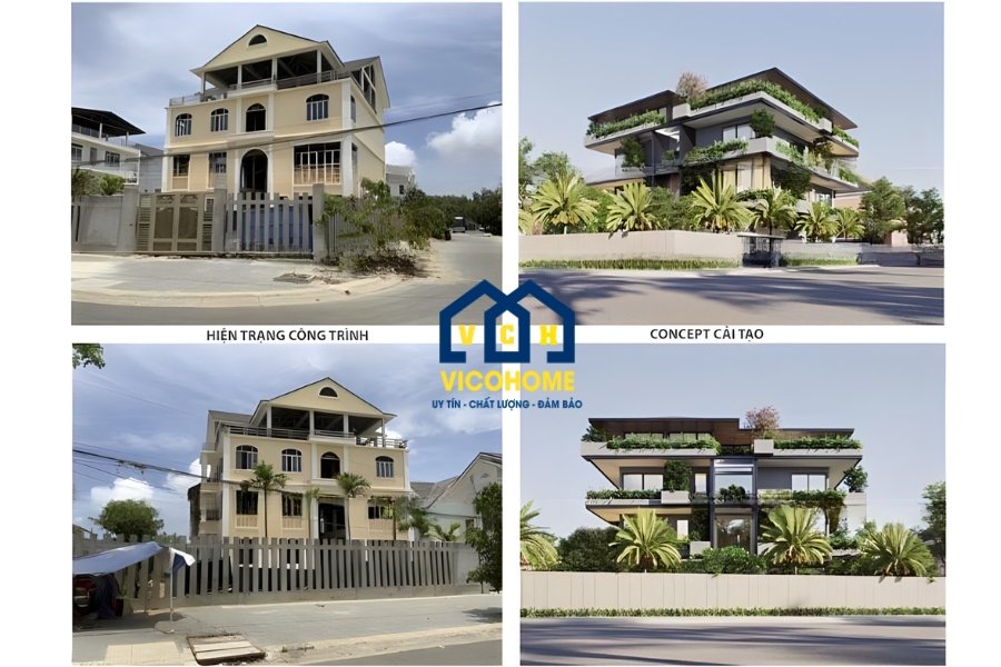 Dịch vụ sửa chữa cải tạo biệt thự Uy tín - Chất lượng