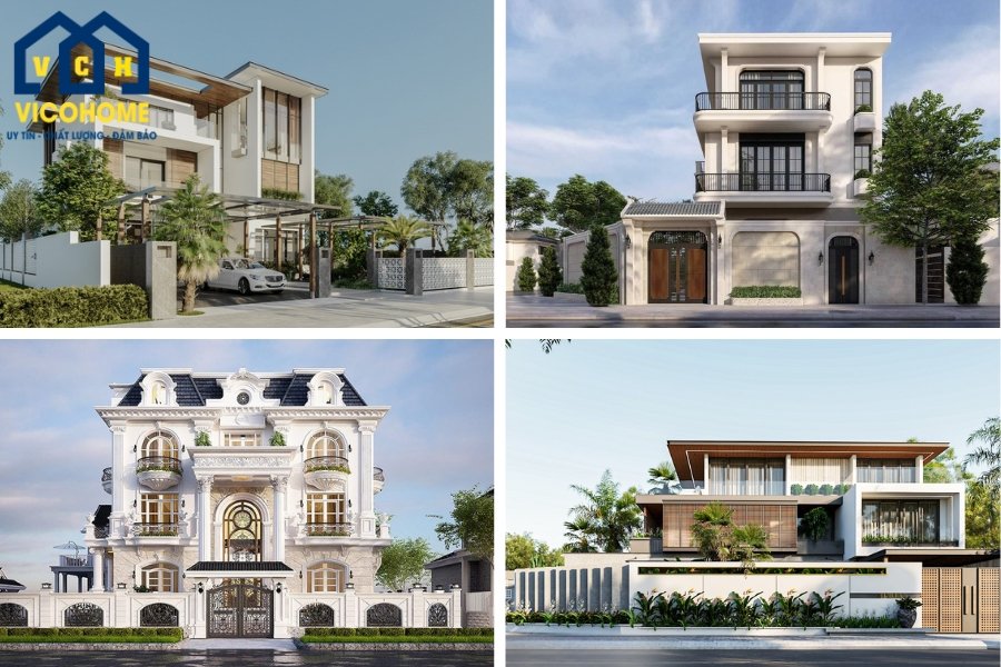 99+ mẫu biệt thự 3 tầng được thi công nhiều nhất 2024