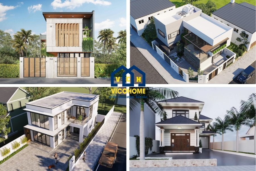 Mẫu thiết kế nhà chữ L 2 tầng 80m2 đẹp 2025 - Gợi ý mặt bằng công năng tối ưu